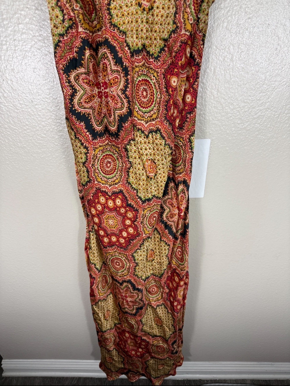 THE GREAT. The Savannah Dress in Patchwork Print - Picture 7 of 11